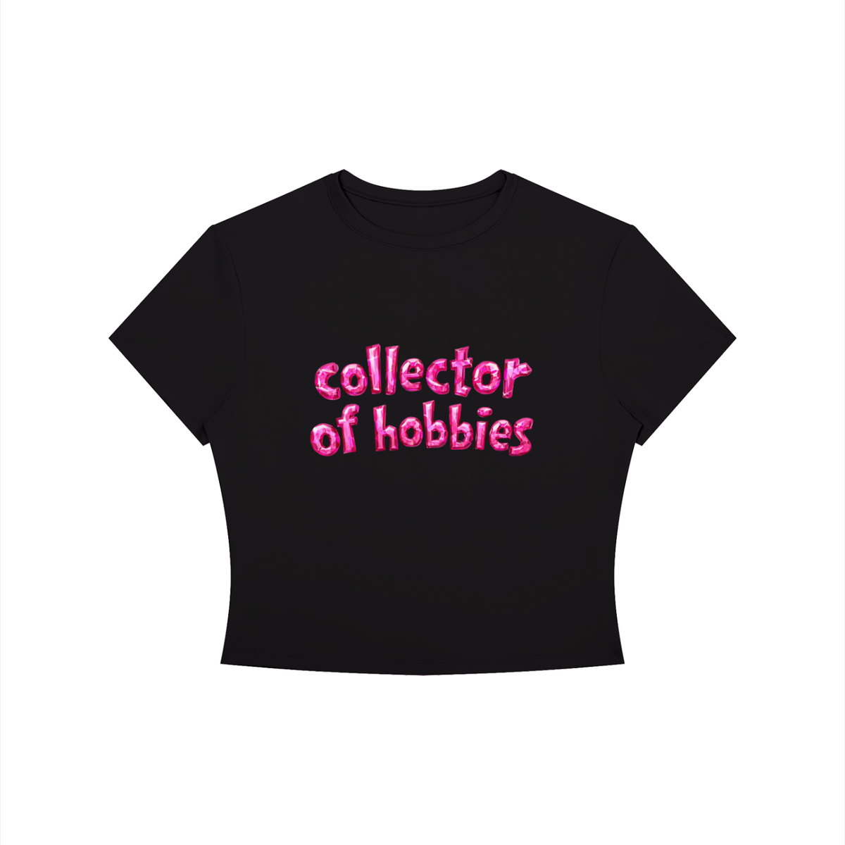 Collector of Hobbies Crop T-Shirt