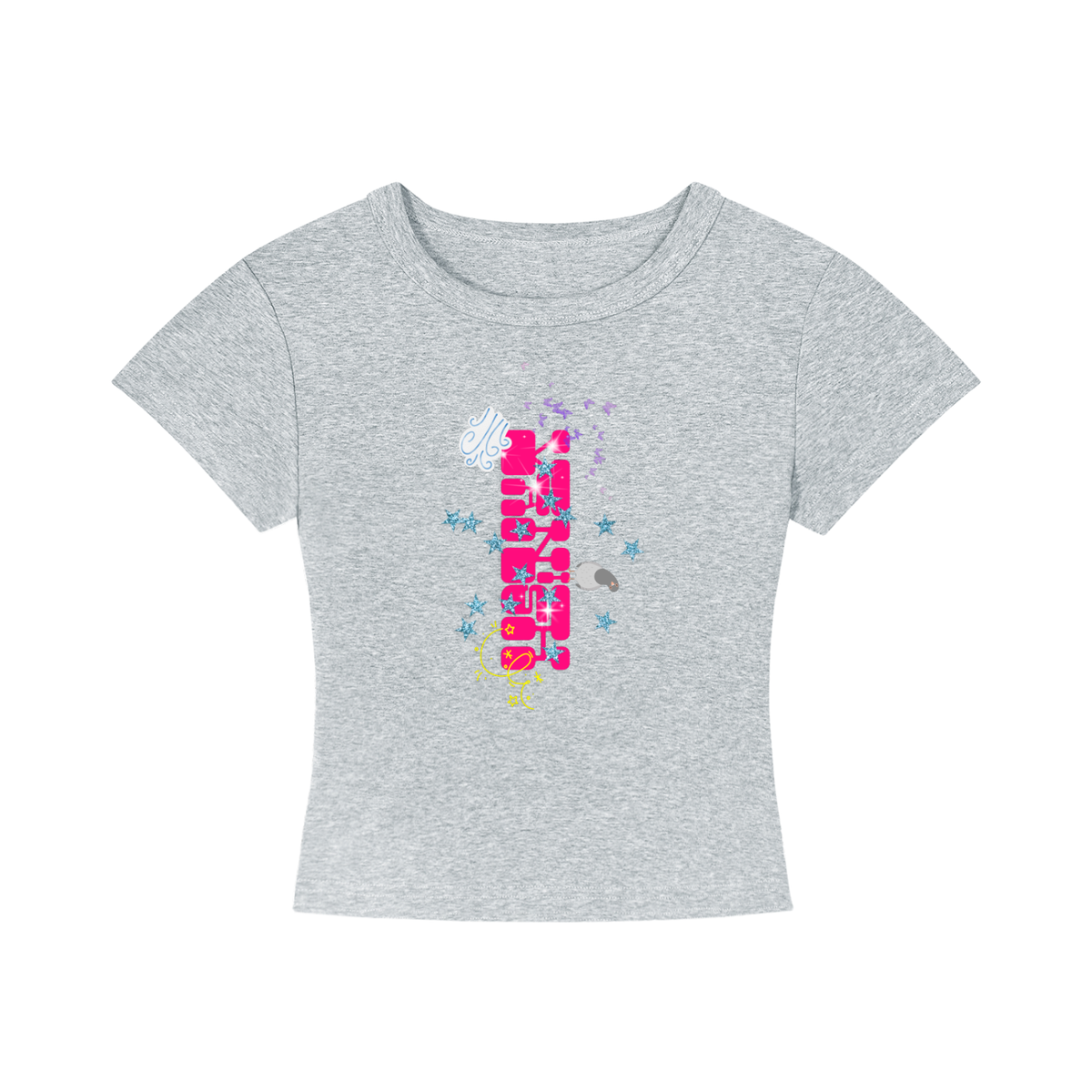 'Vanish' Cropped T-Shirt