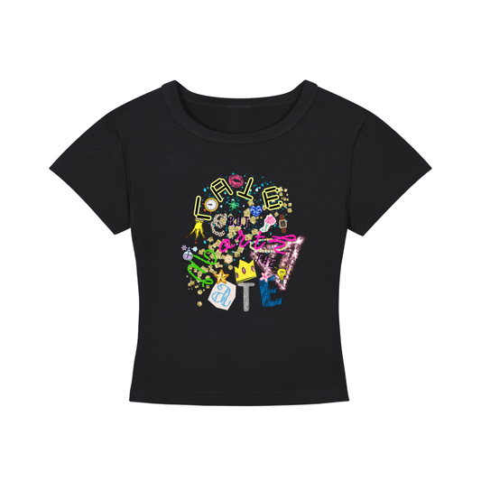 'Late but...' Cropped T-Shirt