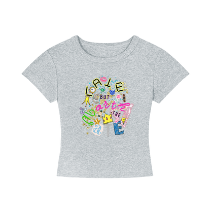 'Late but...' Cropped T-Shirt