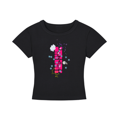 'Vanish' Cropped T-Shirt