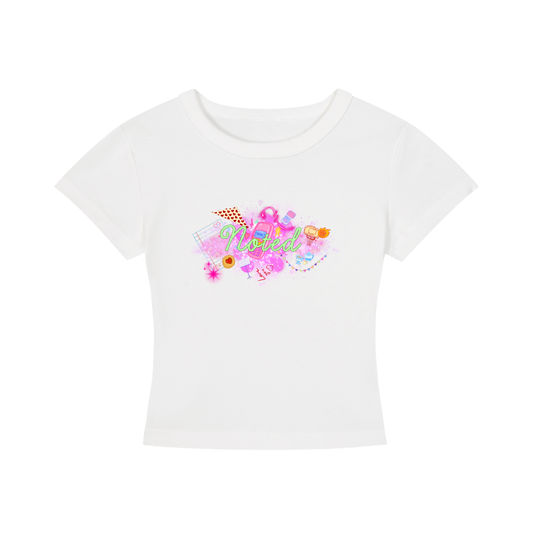 'Noted' Cropped T-Shirt