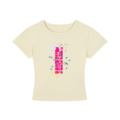 'Vanish' Cropped T-Shirt