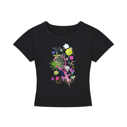 'Ace' Cropped T-Shirt