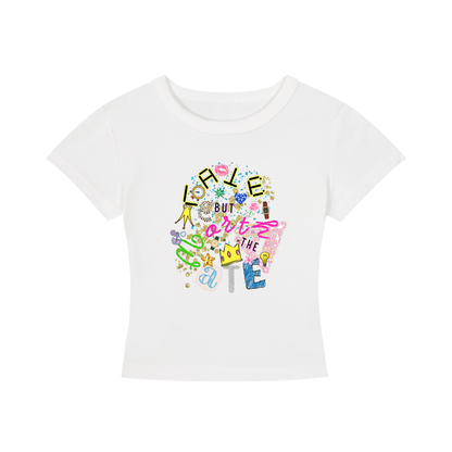 'Late but...' Cropped T-Shirt