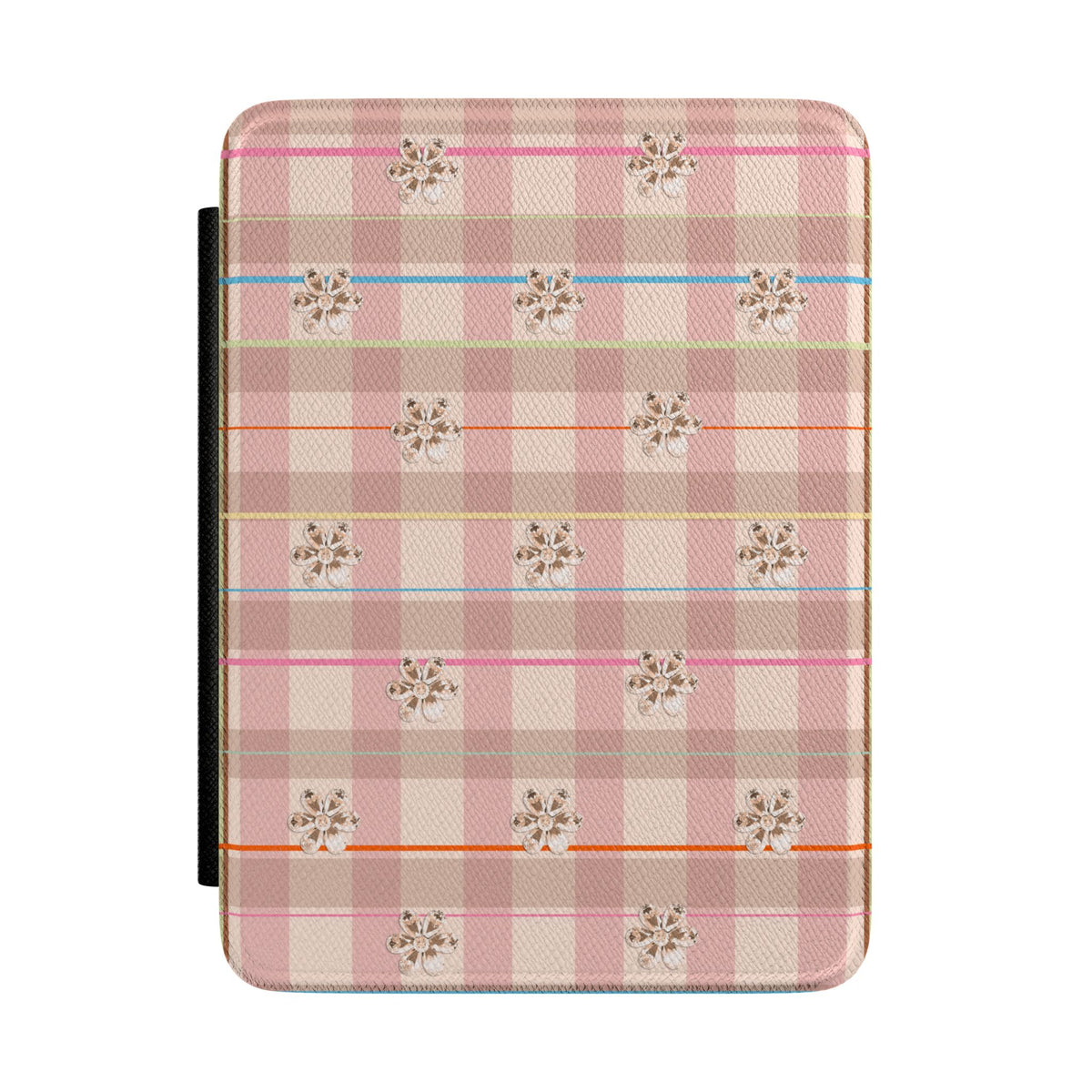 Neapolitan Twinkle Plaid Club Kindle Case