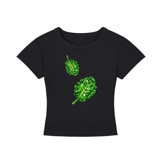Kale Cropped T-Shirt