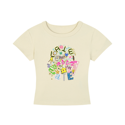 'Late but...' Cropped T-Shirt