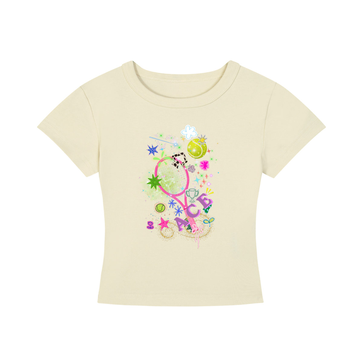 'Ace' Cropped T-Shirt