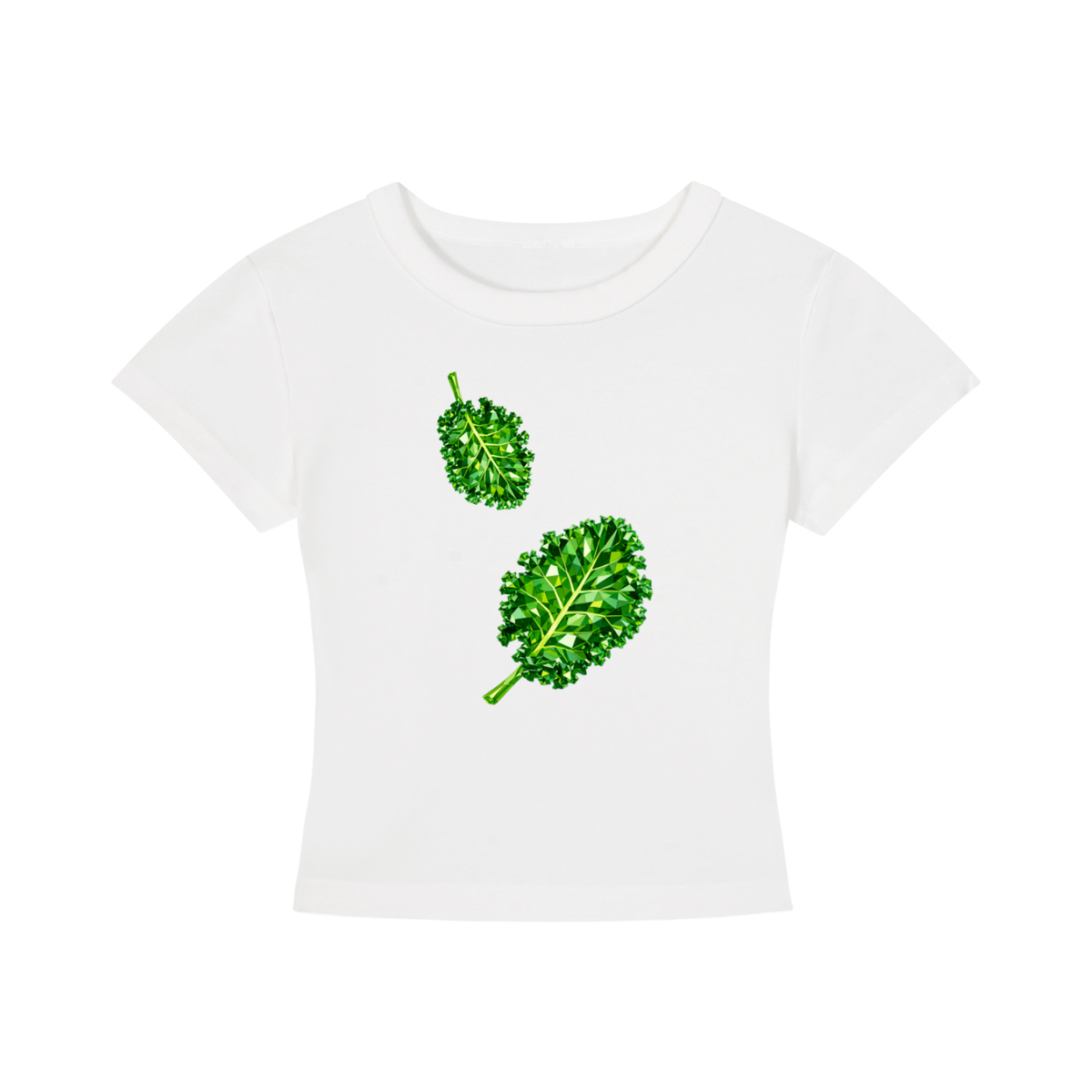 Kale Cropped T-Shirt