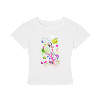 'Ace' Cropped T-Shirt