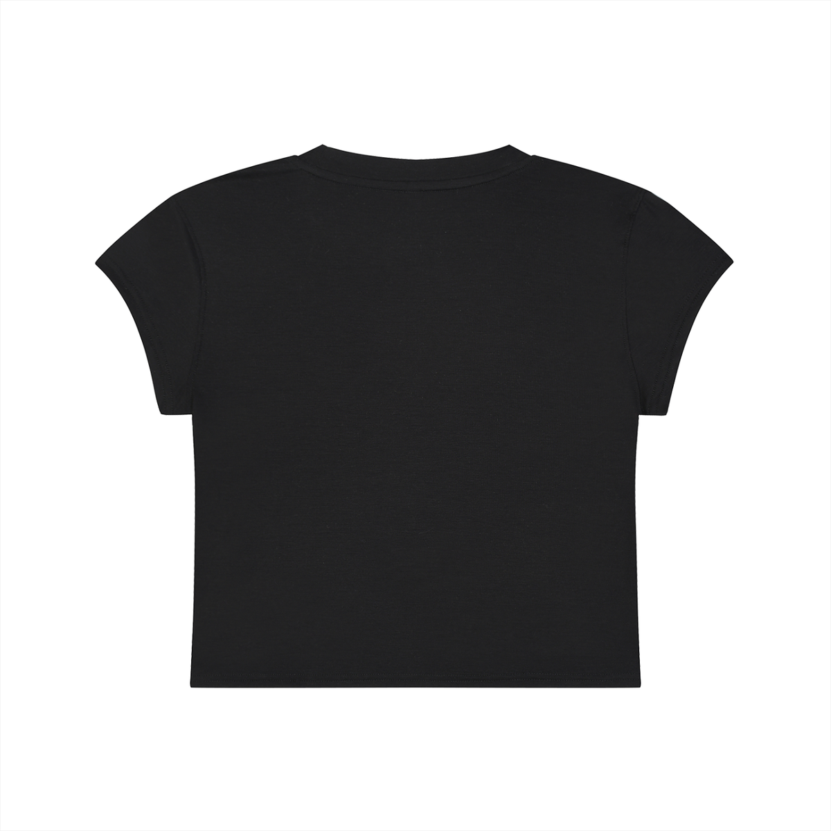 'Blocked' Cropped T-Shirt