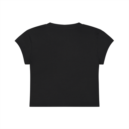 'Blocked' Cropped T-Shirt