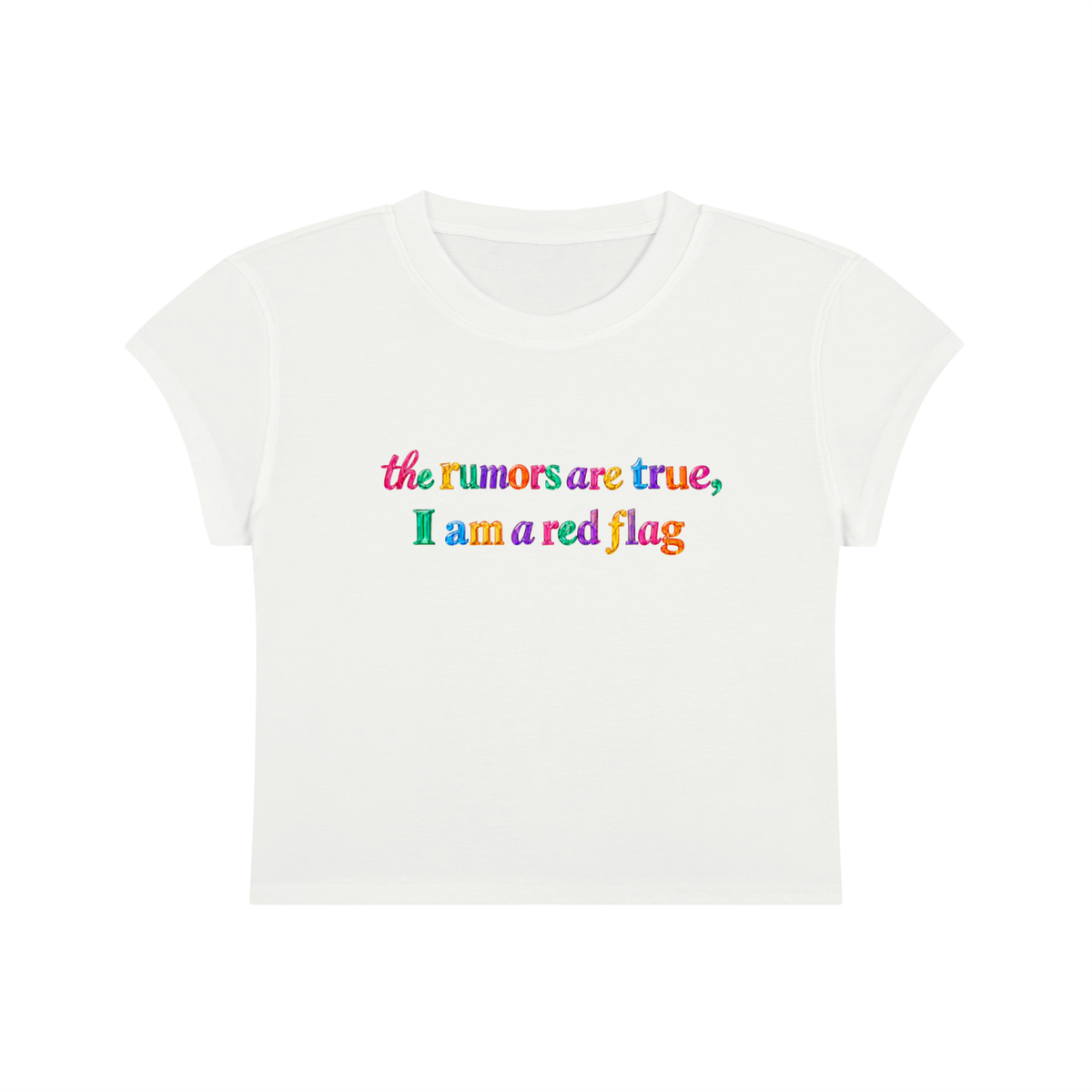 The Rumors Cropped T-Shirt