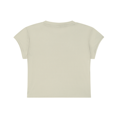 'Blocked' Cropped T-Shirt
